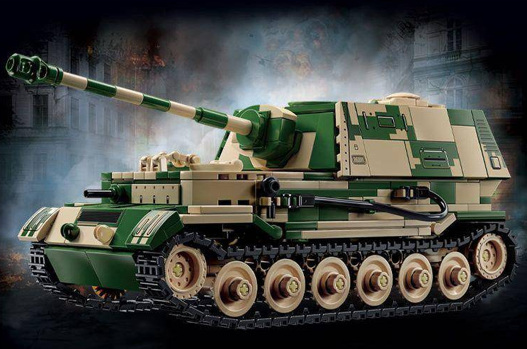 Новинки военного лего 2024-2025. Elephant Tank Destroyer