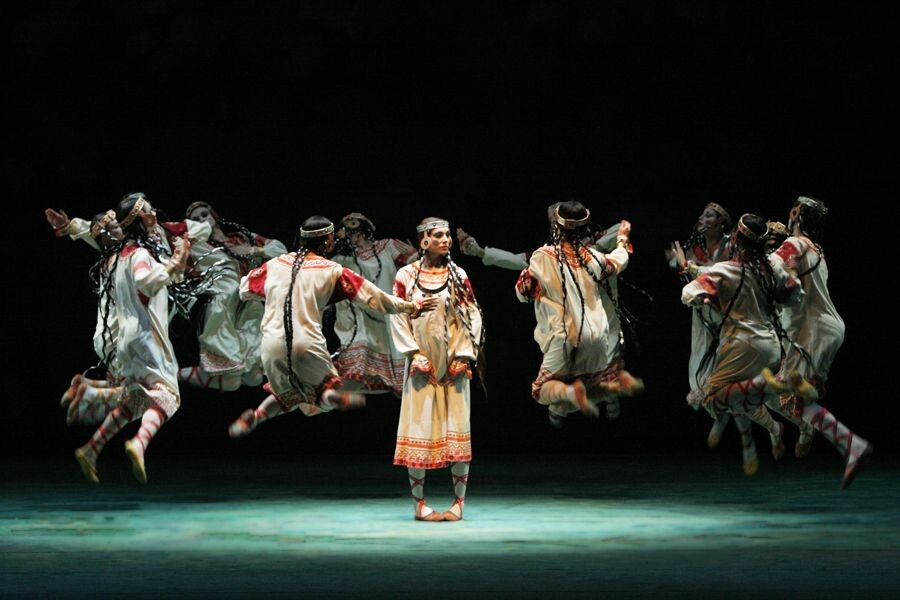 Кадры постановки «Весны священной» в Мариинском театре  