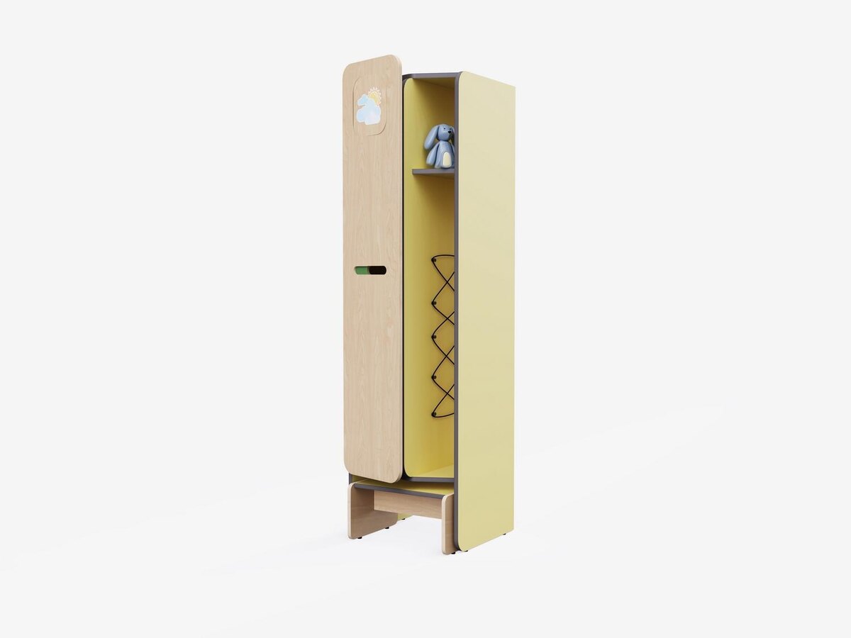 Шкафчик (две секции), Шкафчик (одна секция), Шкаф для персонала