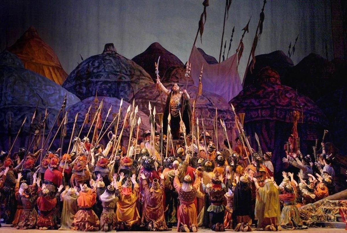 Князь Игорь фото с сайта Мариинки 