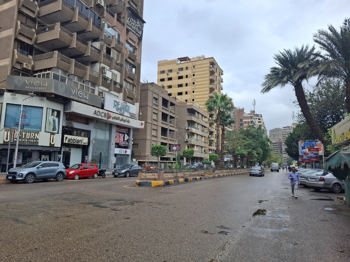 Дождливый Каир, Египет