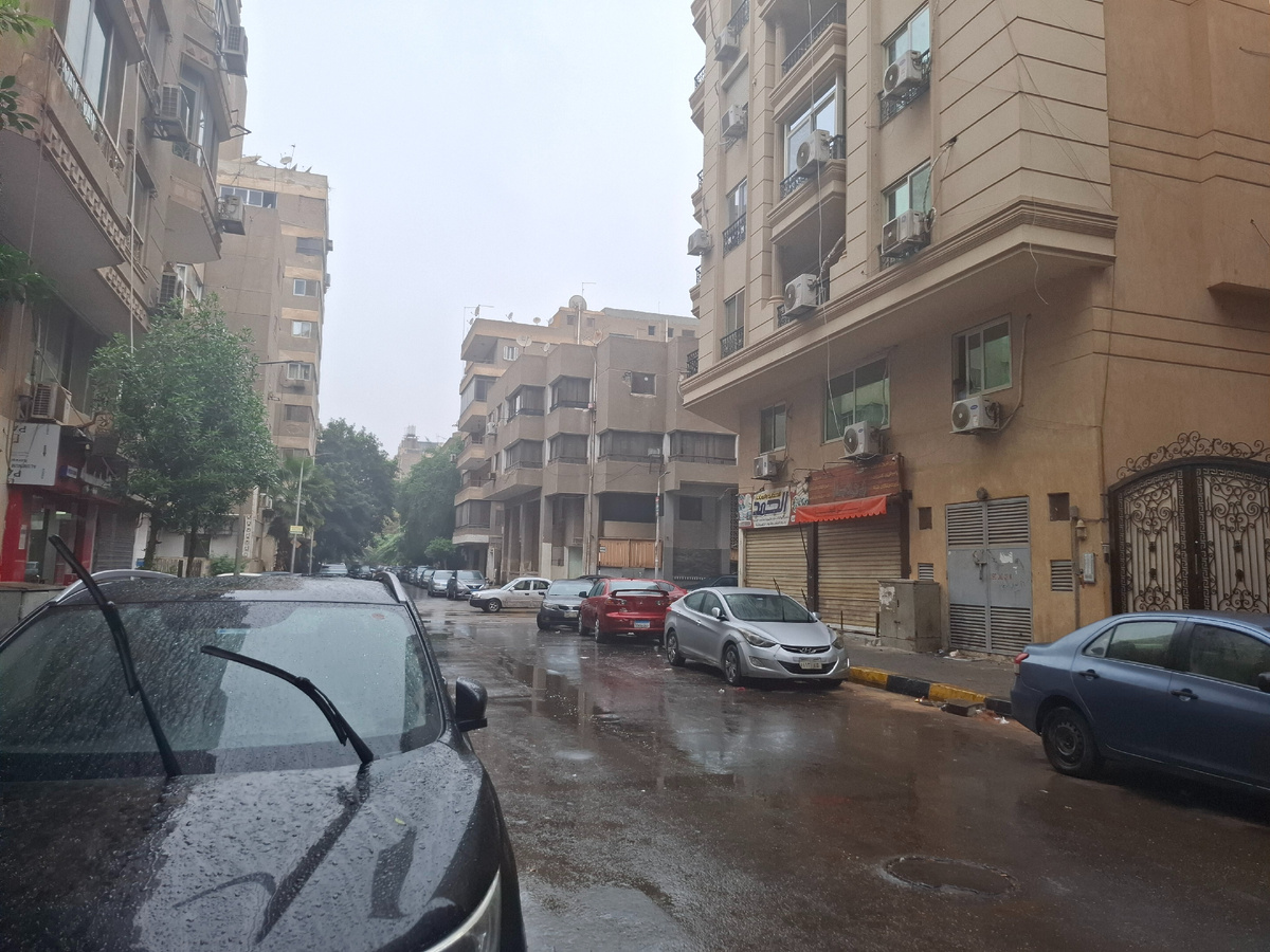 На нашей улице дождик. Египет, Каир
