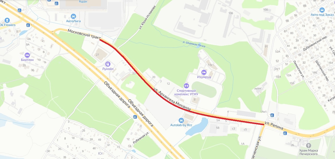 Архангела Михаила (Екатеринбург) © Яндекс