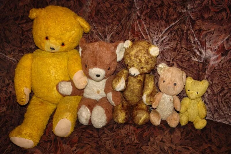 Как выглядели плюшевые мишки в СССР