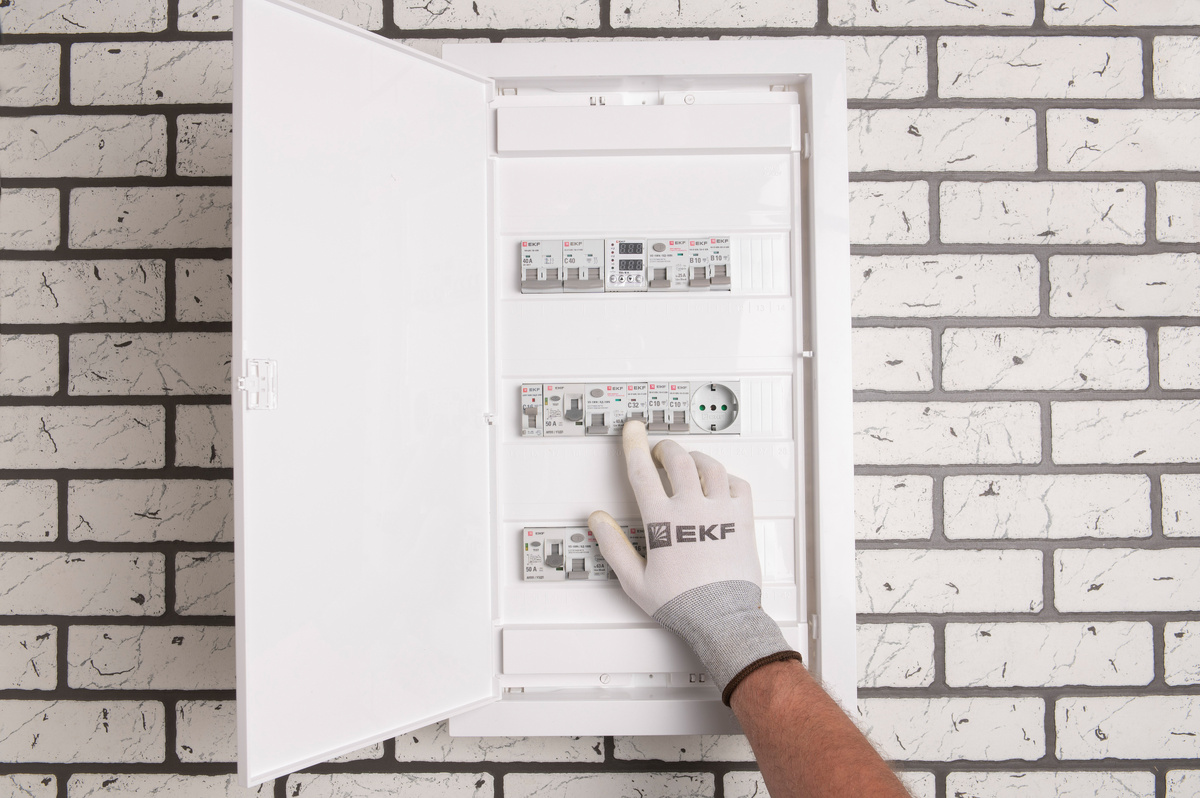 Щит квартирный на базе модульного оборудования обновленной линейки PROXIMA от бренда EKF
