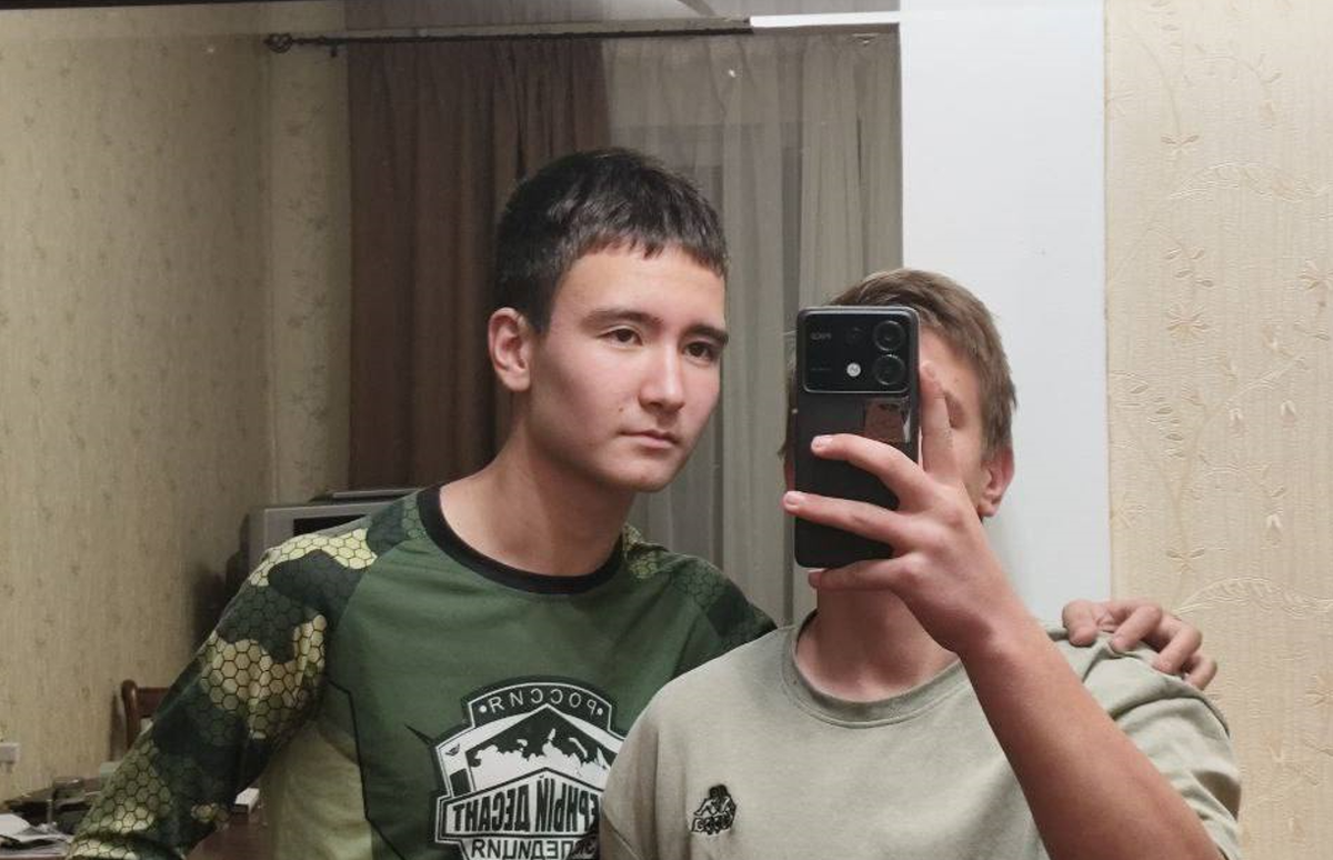 наш юный калмык