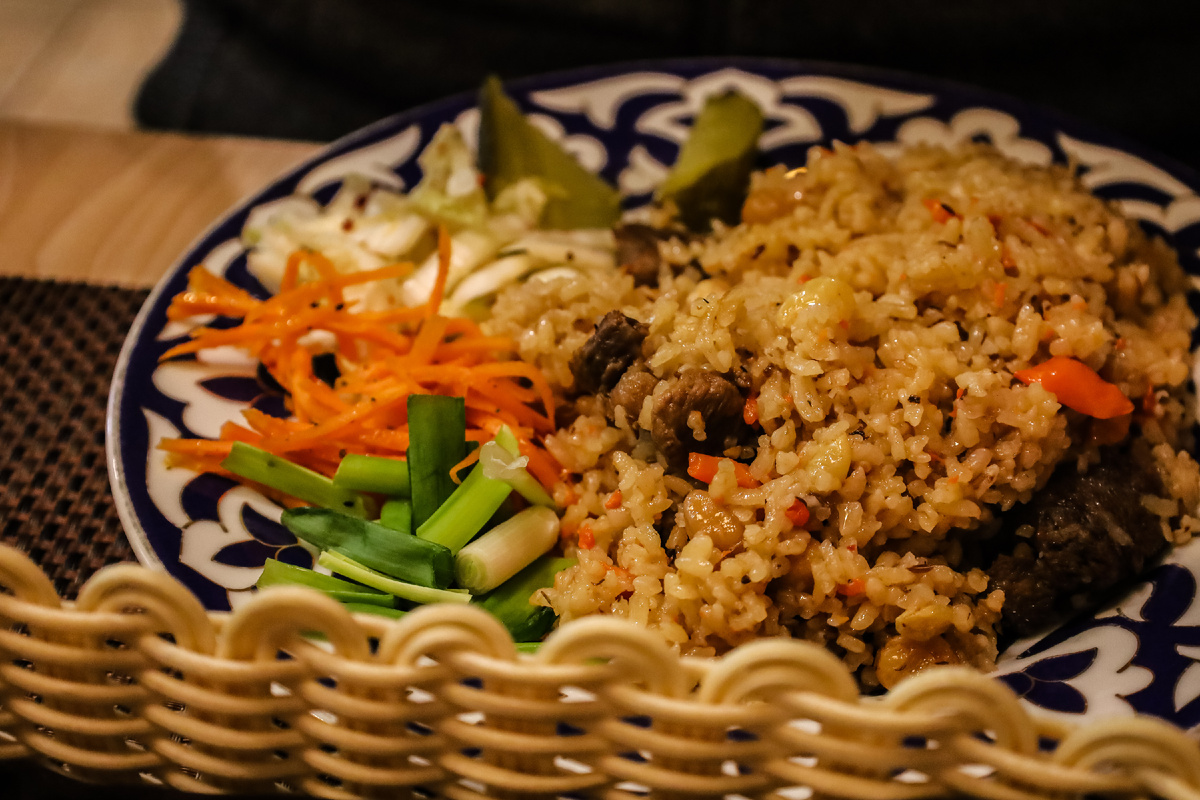 Плов - причина скандала. Фото: Елена Майорова/Globallookpress. 