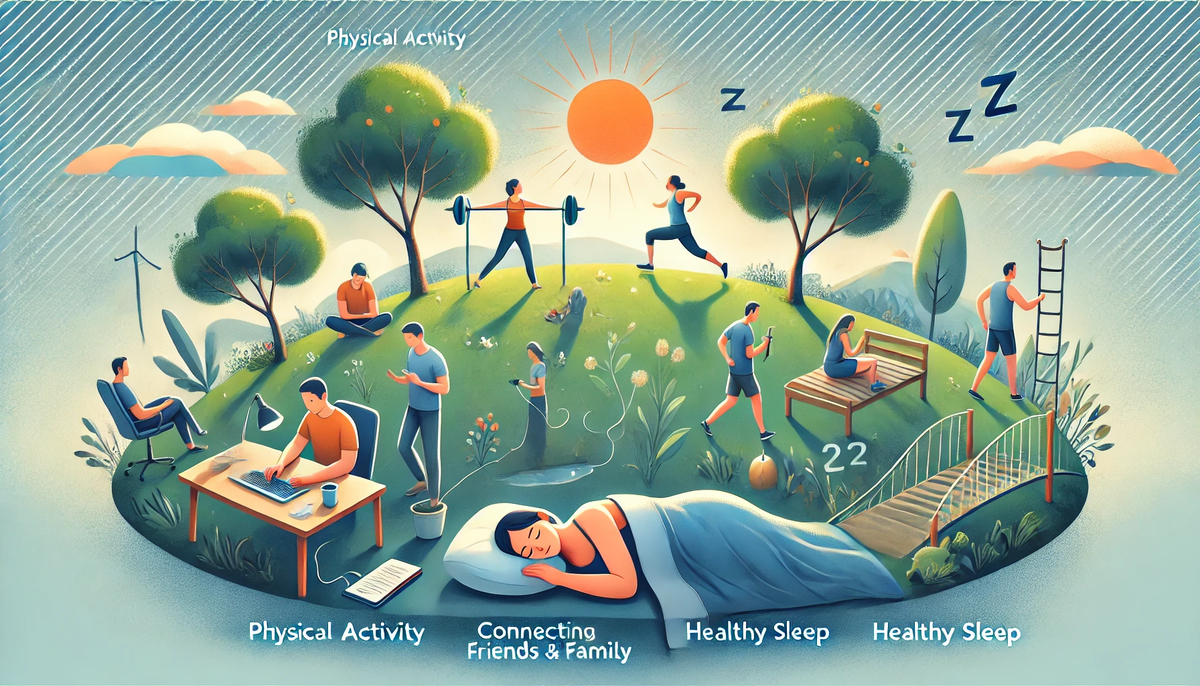 Регулярные физические упражнения улучшают здоровье, настроение и хорошее самочувствие