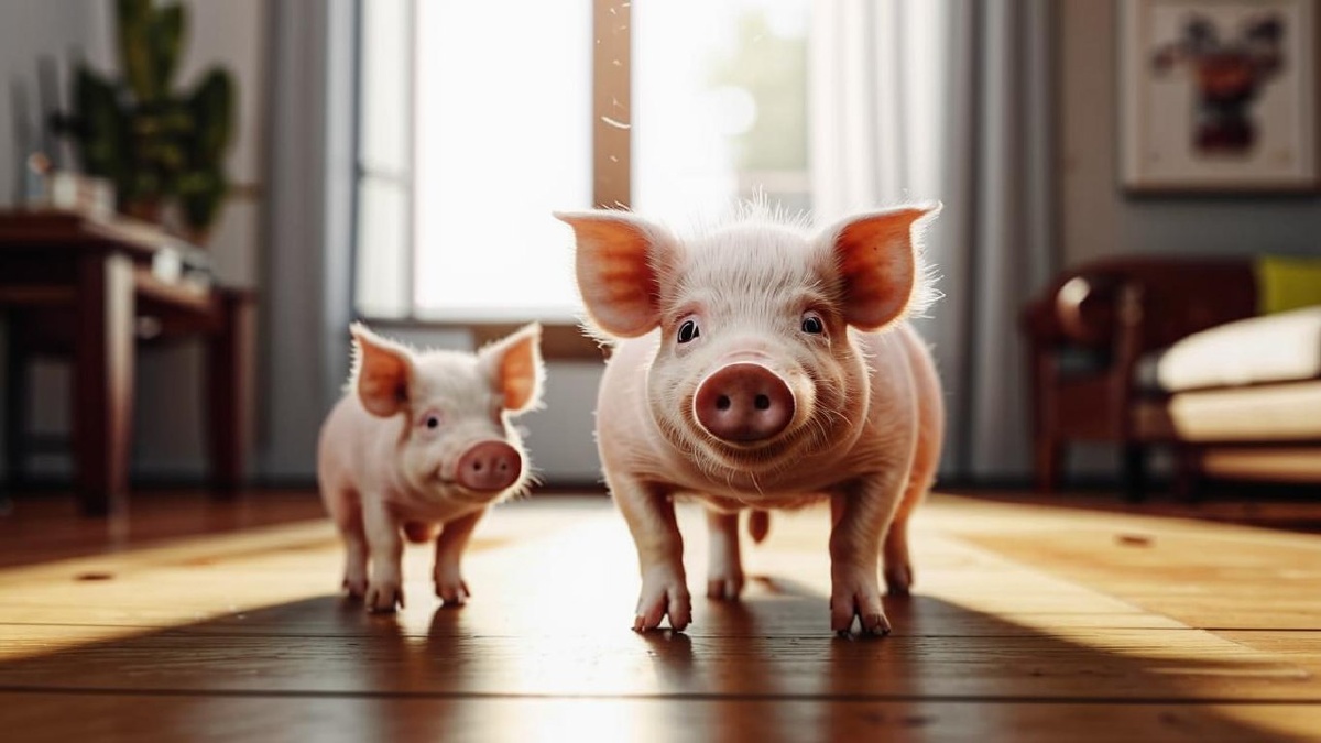 Минипиги способны на большее, чем мы можем себе представить