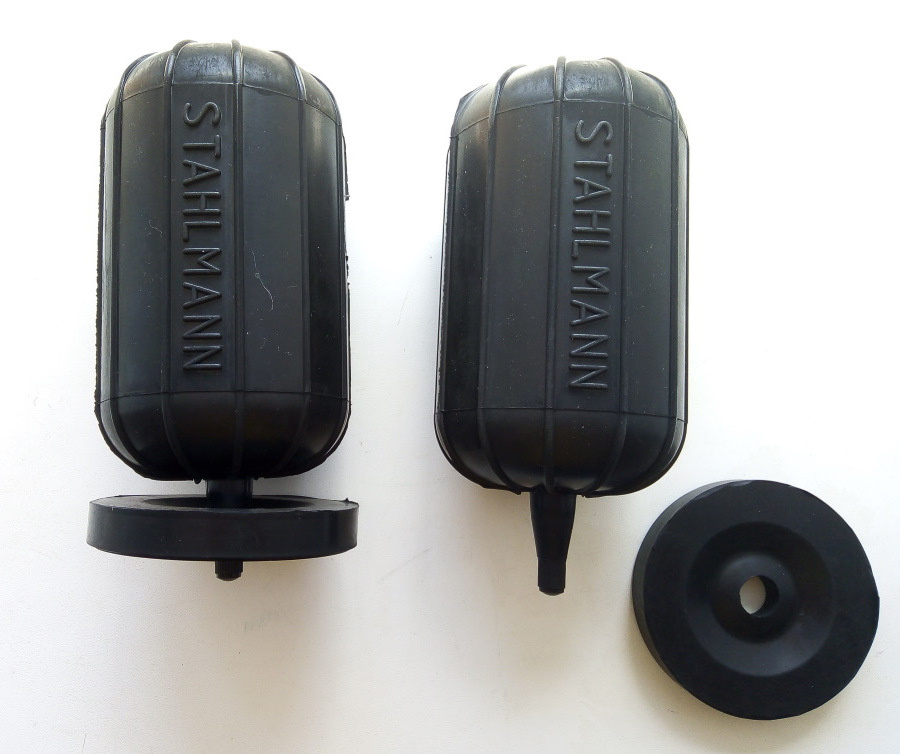 Комплект пневмобаллонов Stahlmann SI HD 147x85мм с торцевым ниппелем