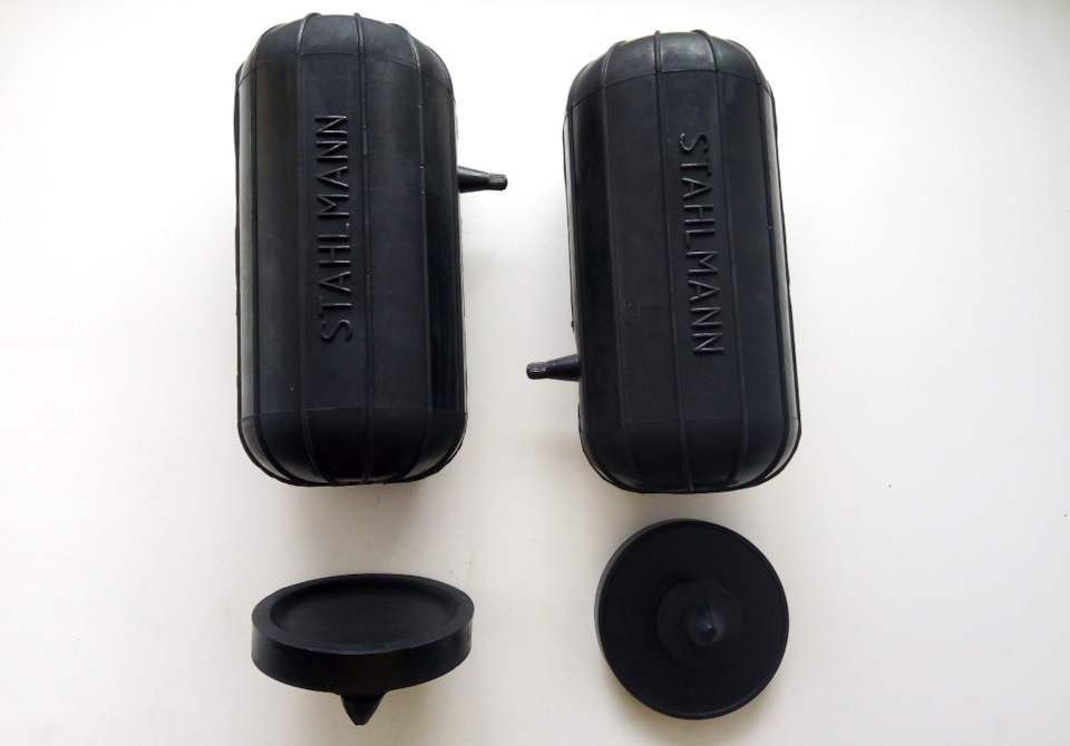 Комплект пневмобаллонов Stahlmann L HD 230x110мм с боковым ниппелем