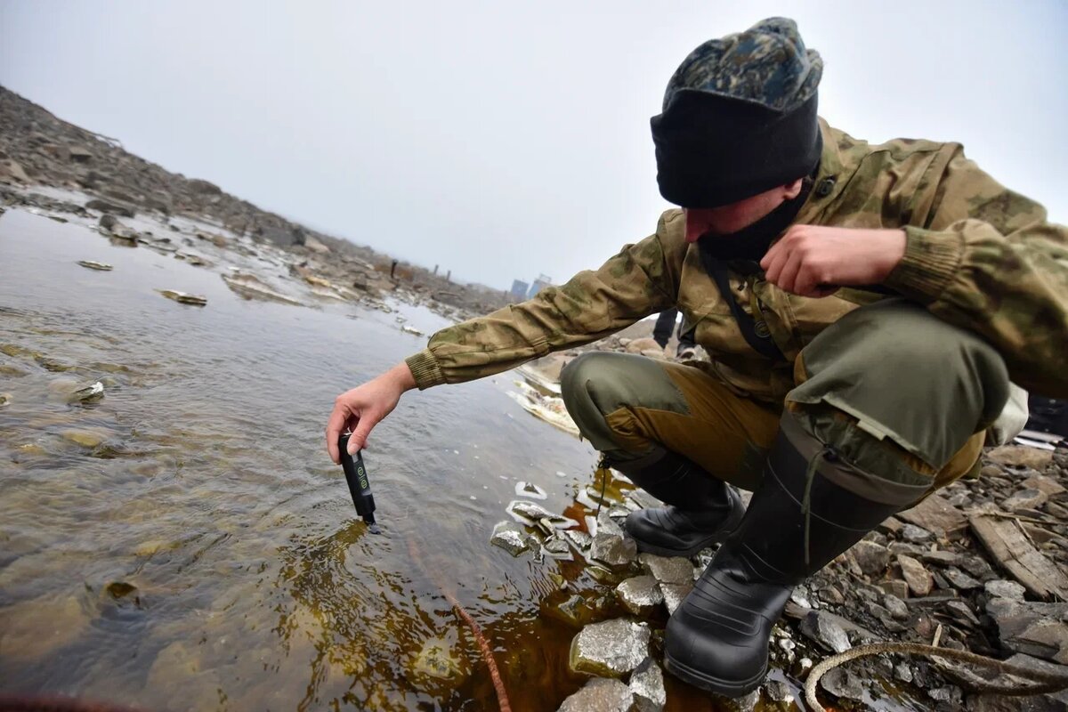 Так ученые берут пробы. Фото: Полина Зиновьева