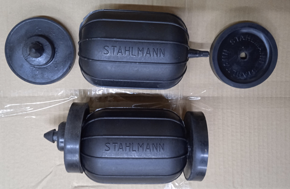 Где применяются пневмобаллоны LSI 150*110 мм с торцевым ниппелем