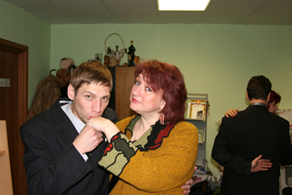 А.П. и поэт Наталья Фомина