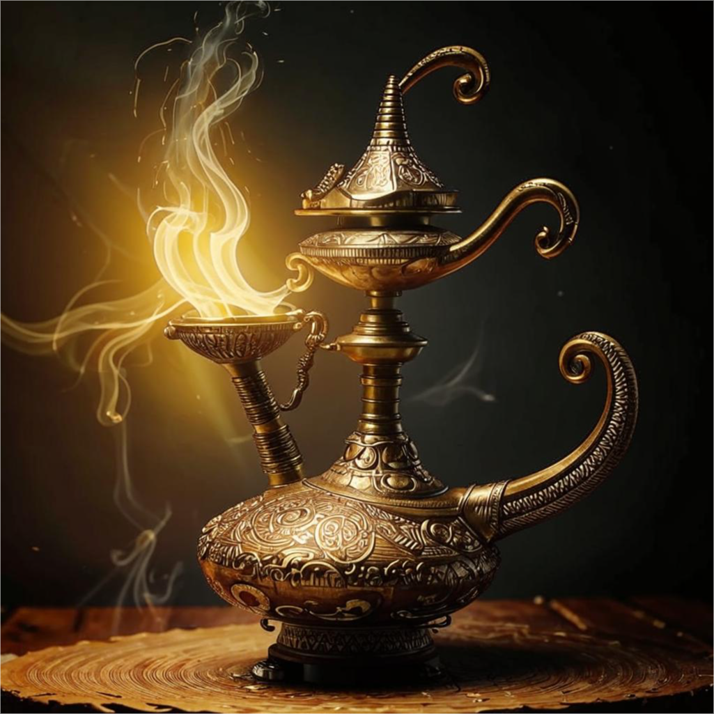 Лампа Джина.