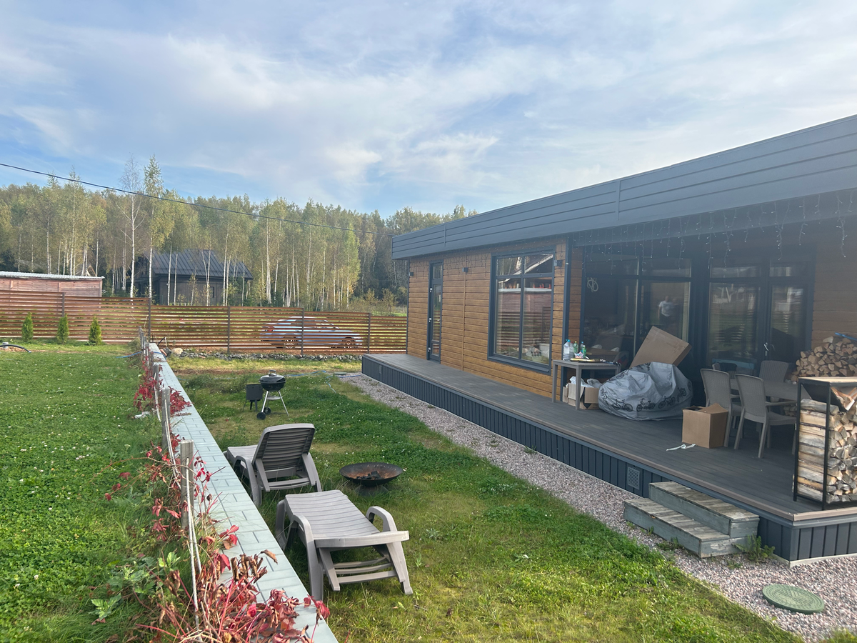 Участок сейчас с 2 уровнями