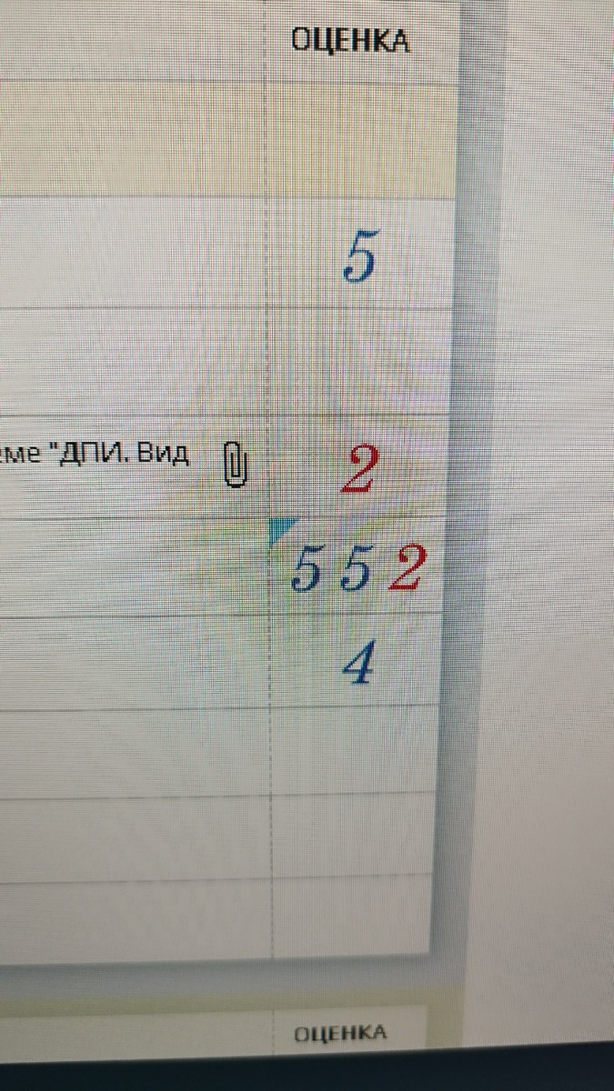 Фотография автора, оценки Ивана