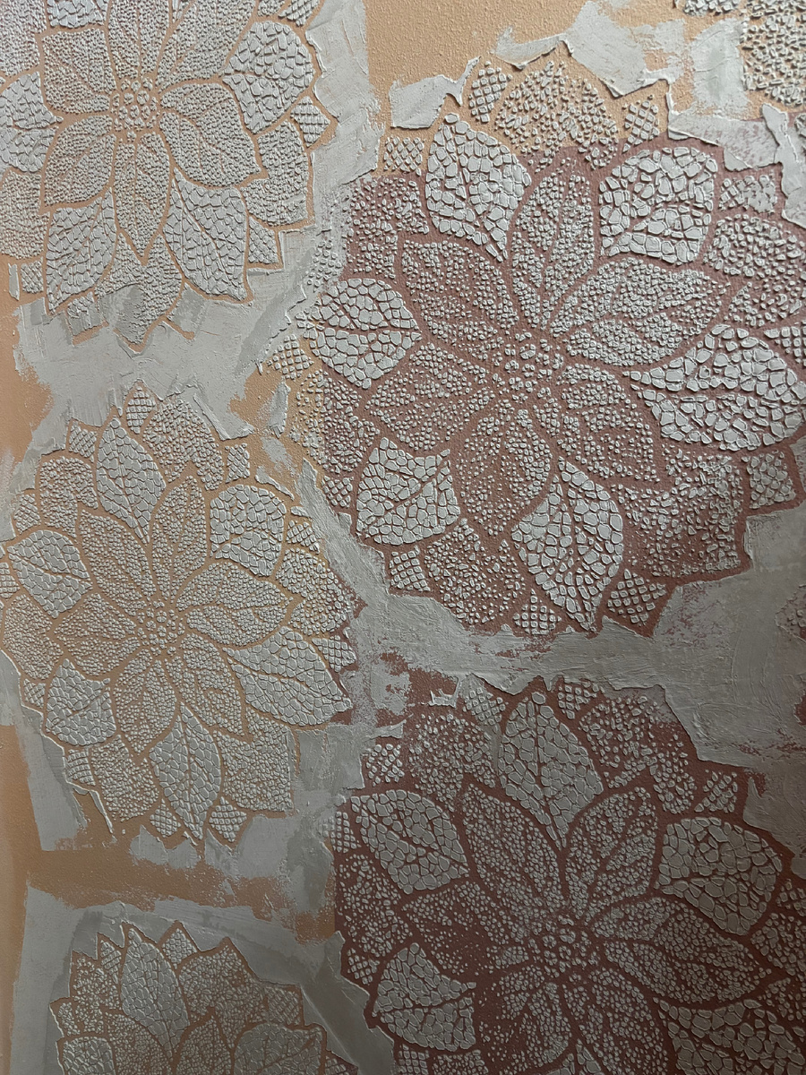 Это был не трафарет, а сервировочная салфетка. Видео есть на другом моем канале ссылка выше