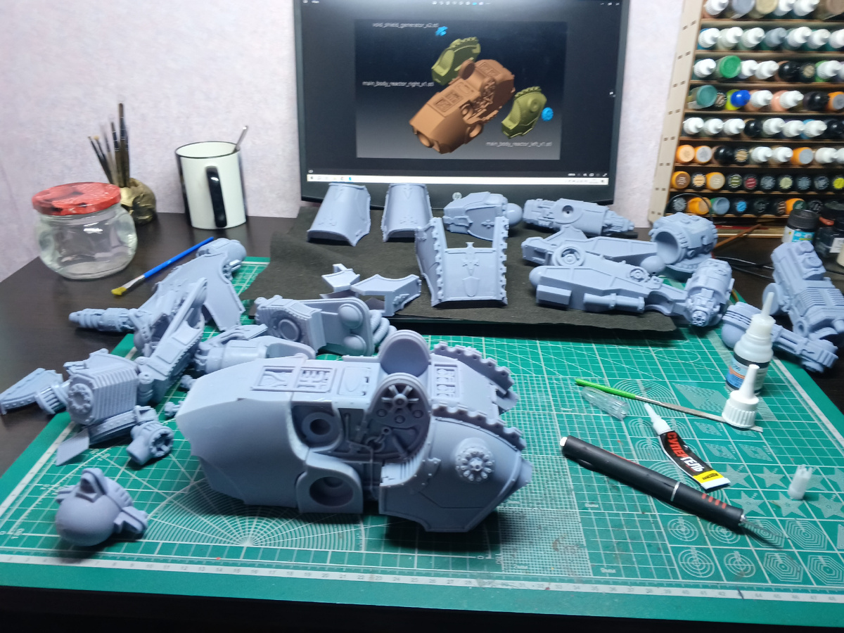 Спасибо автору за инструкцию к модели 