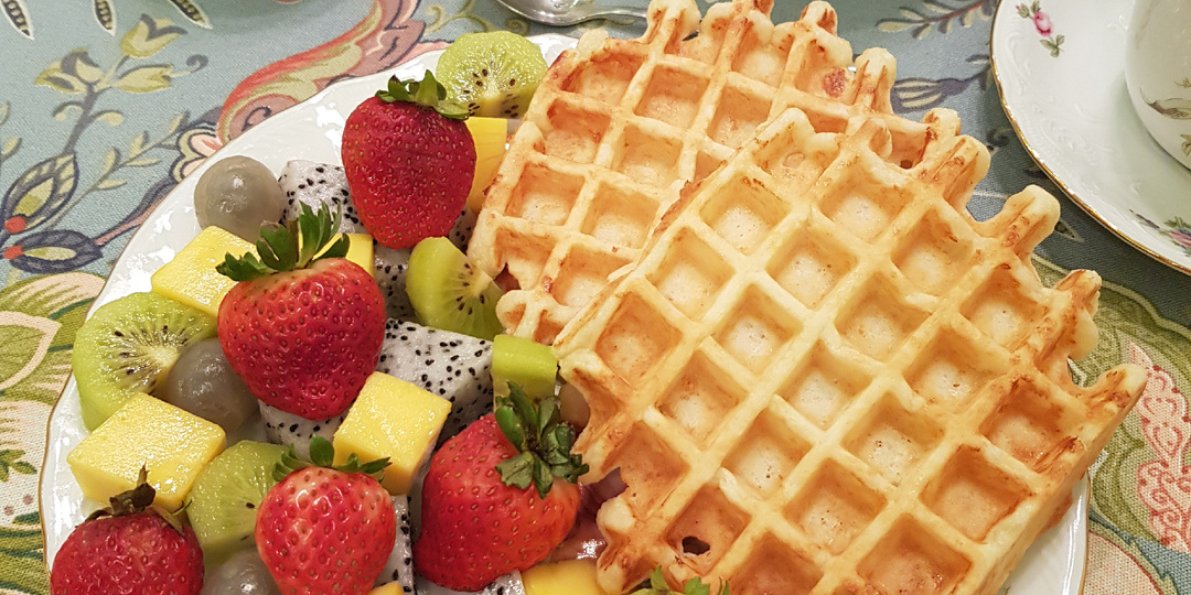 Творожные вафли