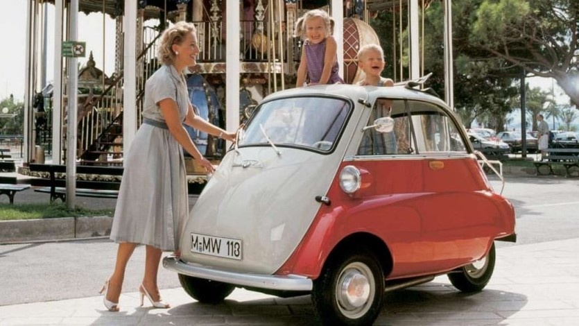 BMW Isetta - проробраз Microlino 2.0