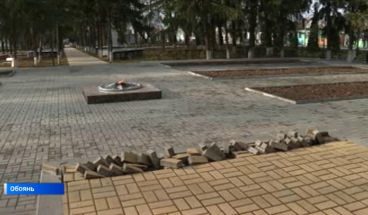    В Курской области произошел возмутительный акт вандализма