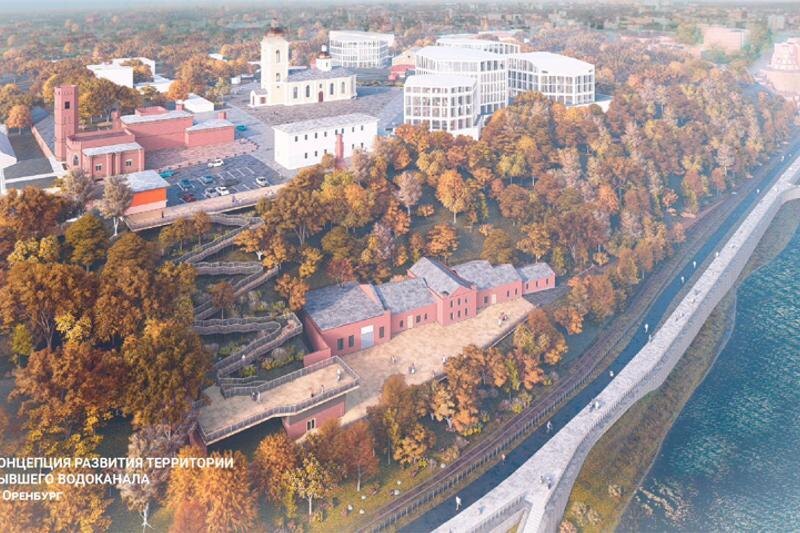    Проект / Высокий берег Урала в Оренбурге хотят застроить