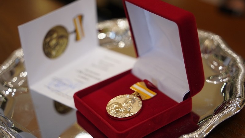    Медаль «Материнская слава» Фото: Правительство Ставрополья