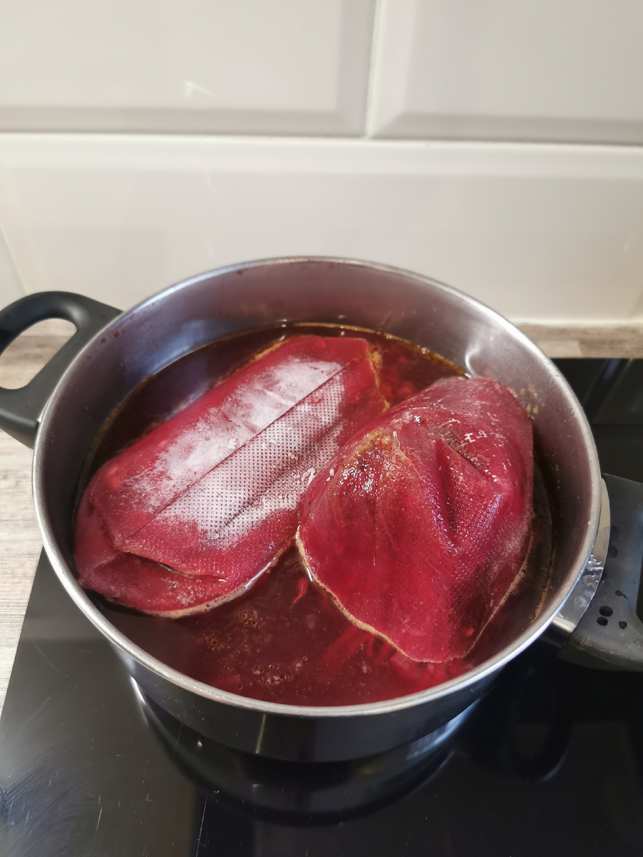 Размораживаю в кастрюльке