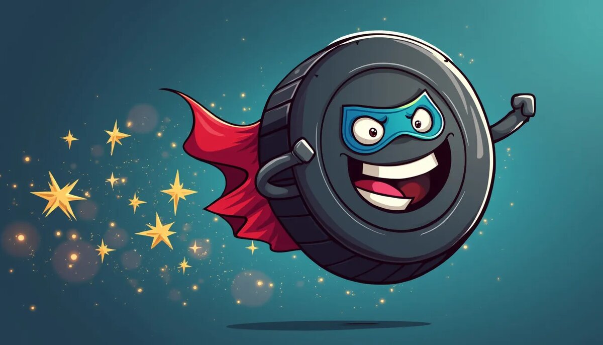 Шайба должна быть красивой :)