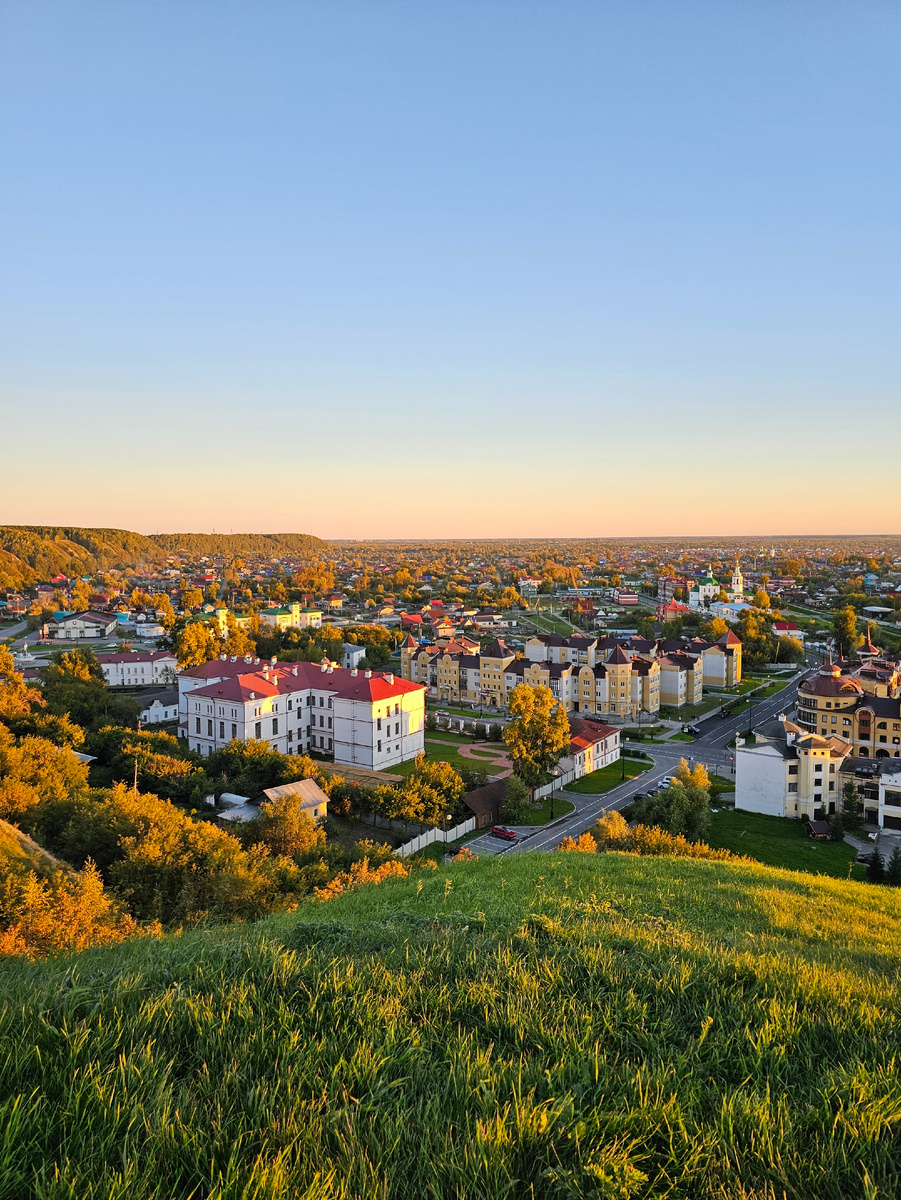 Панорама Тобольска. Фото автора