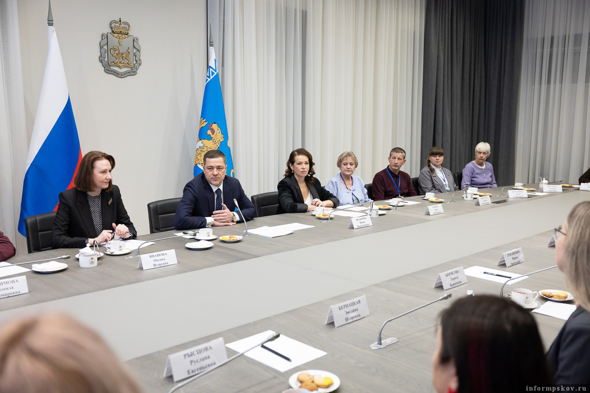 Здесь и далее фото Сергея Герасимова / пресс-служба правительства Псковской области