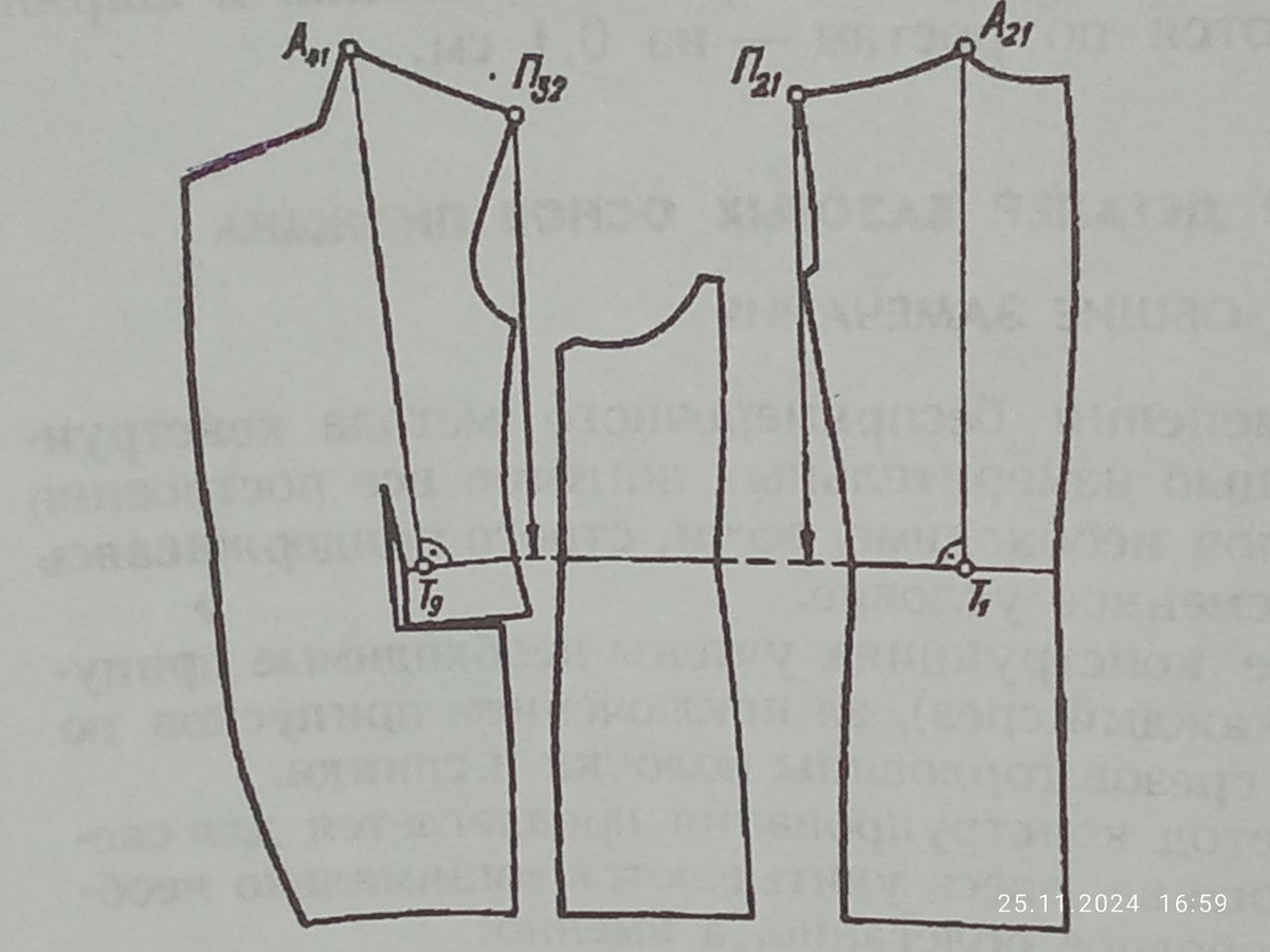 Точки, по которым определяют баланс изделия.