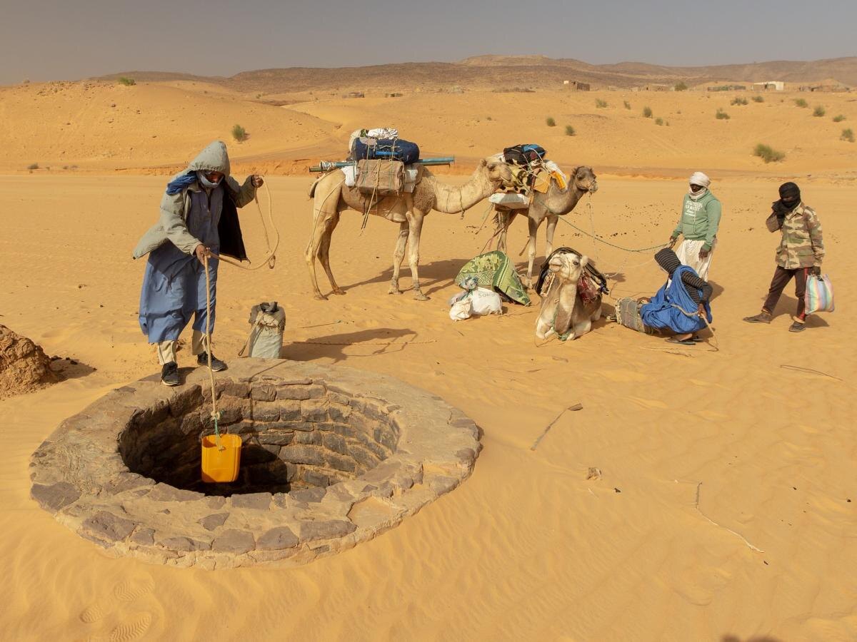 Кочевники у колодца 