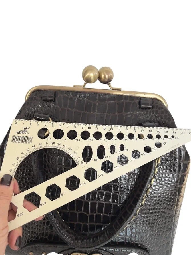 Кожаная сумка "Тиффани-58". Ателье Ирины Берзиной.