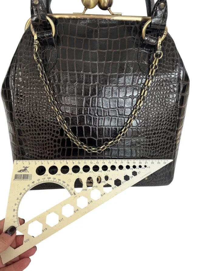 Кожаная сумка "Тиффани-58". Ателье Ирины Берзиной.