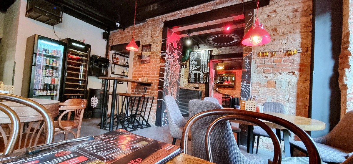 "Gastroлёр", интерьер, цветокор