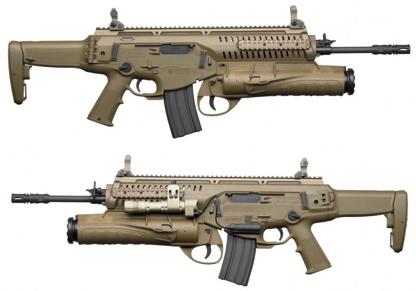 Штурмовая винтвока ARX160 с подствольным гранатометом.
