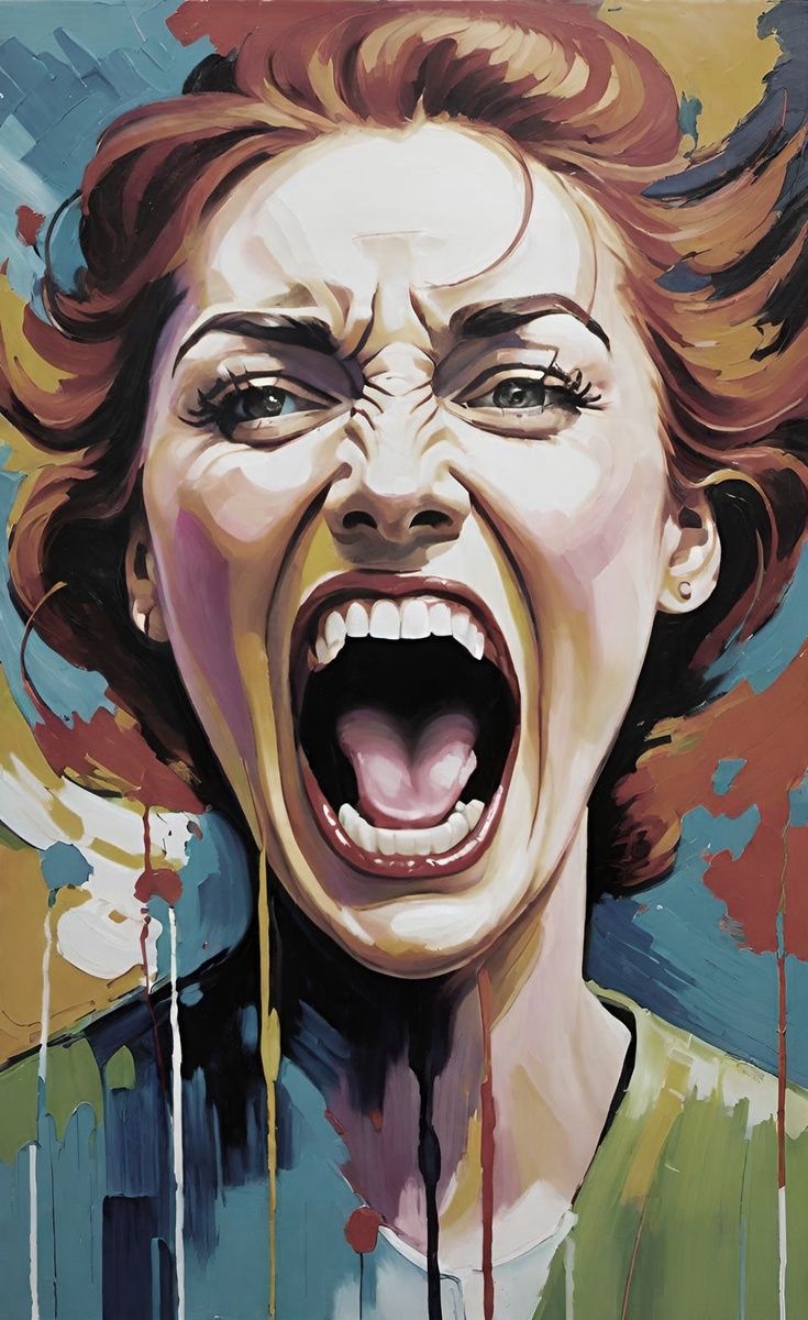 Мир врезается в мозг. Иллюстрация создана с помощью нейросети DreamAI и программы Photoshop.