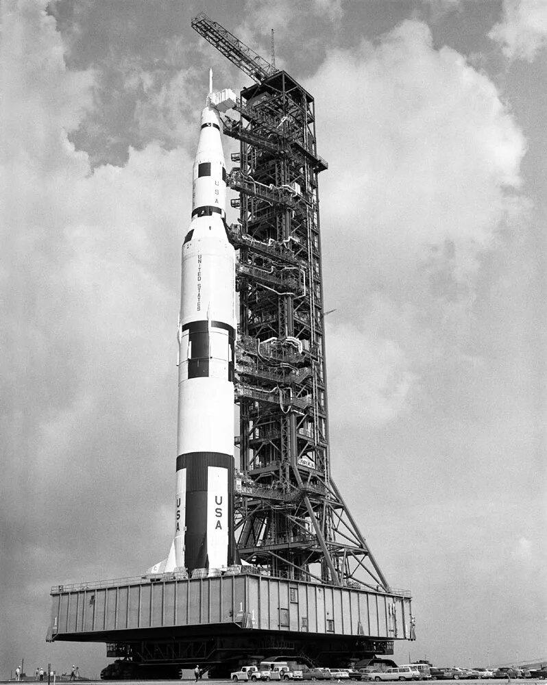 Ракета "Сатурн-5" которая никогда не летала в космос.
