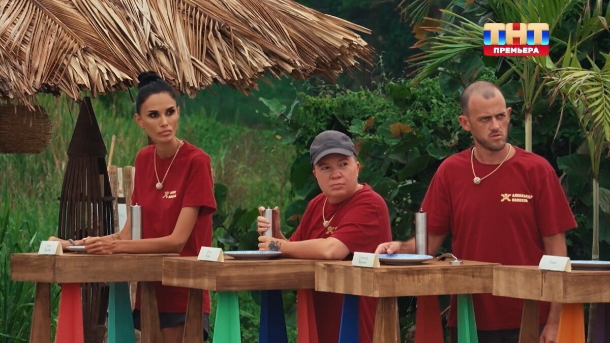 Кадр из шоу "Звезды в джунглях". Фото: ТНТ