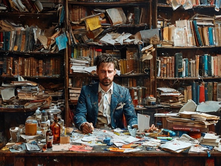 Вот так Шедеврум видит бардак)))