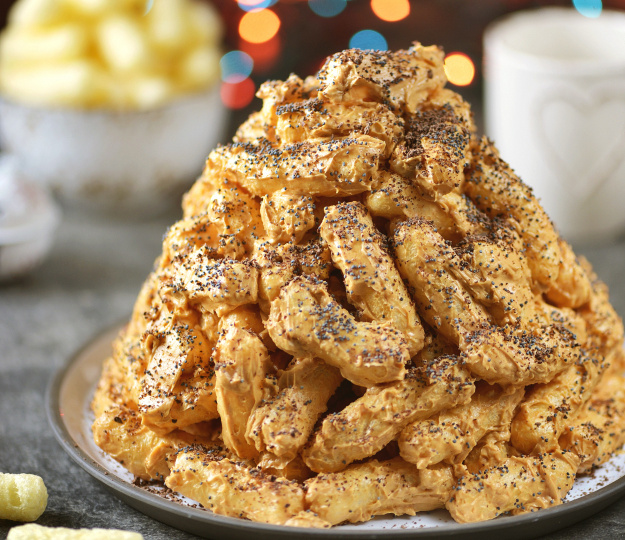 Палочки в креме, мак сверху – делаем десерт на раз-два!