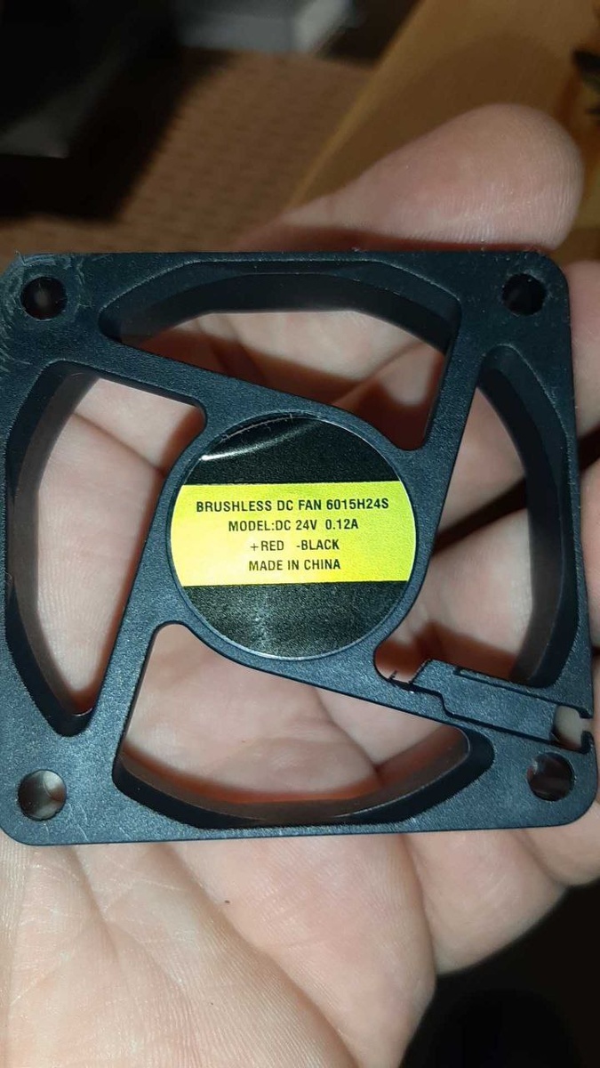 Маркировка старого "родного" вентилятора