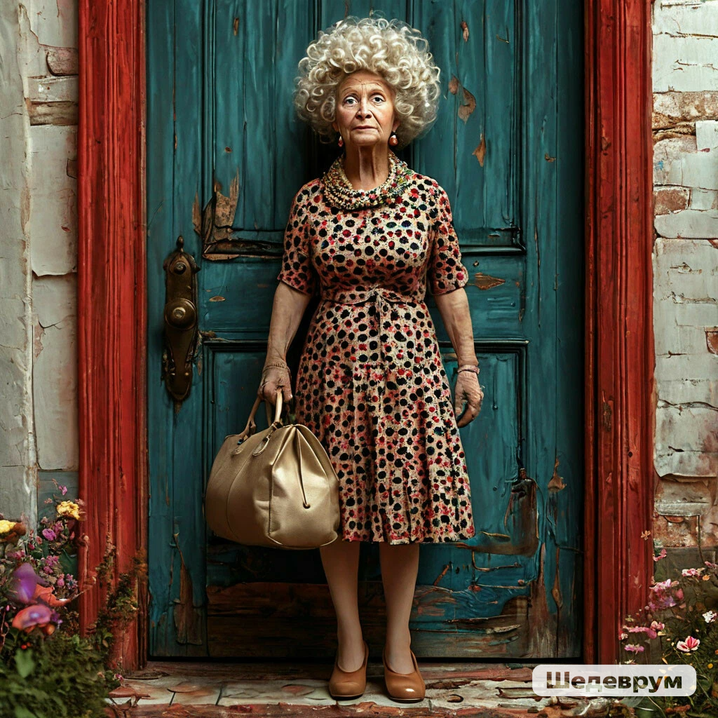 Бабушкина подруга Эмма Вениаминовна одевалась модно и выглядела именно так.