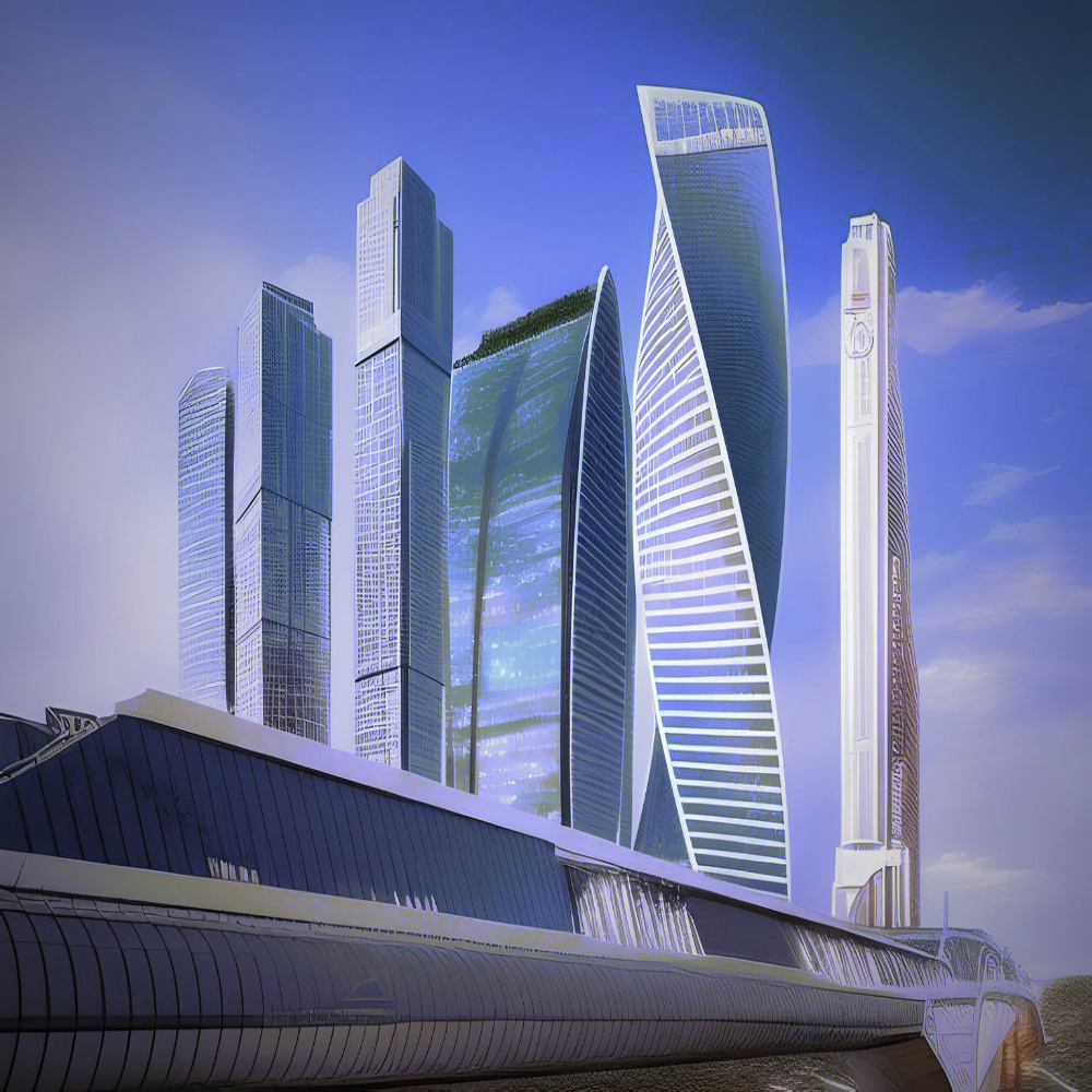 Москва-Сити. Деловой район в Москве