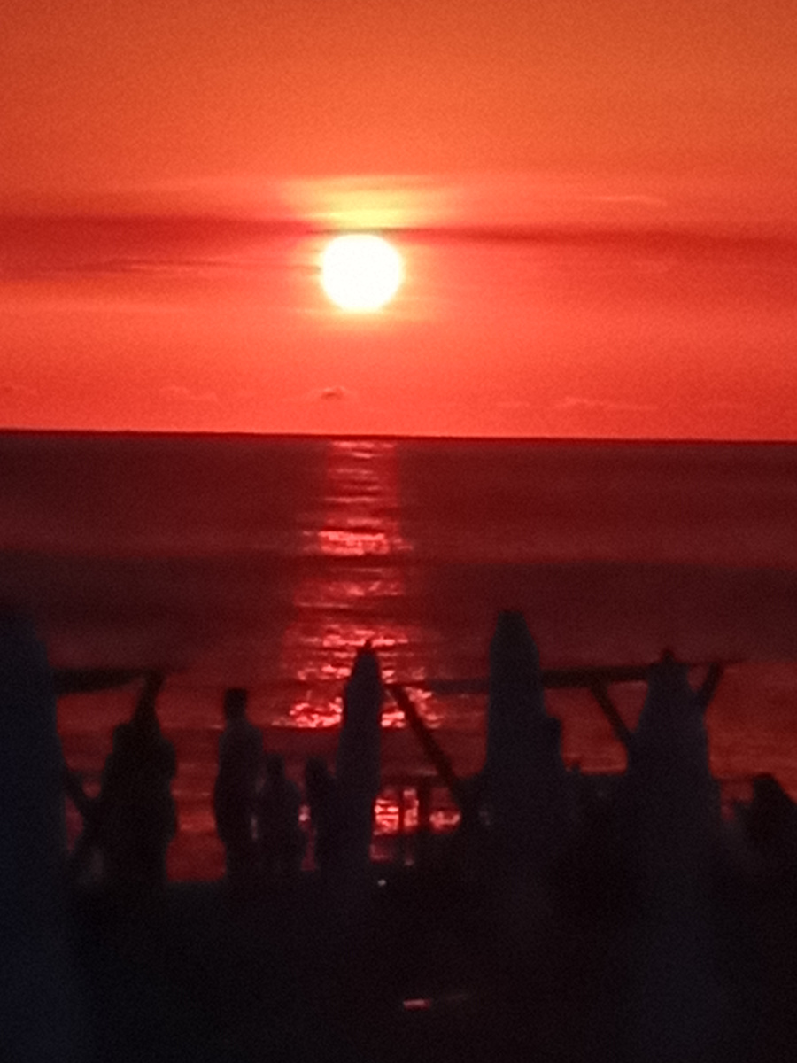 Закат в Дагомысе.