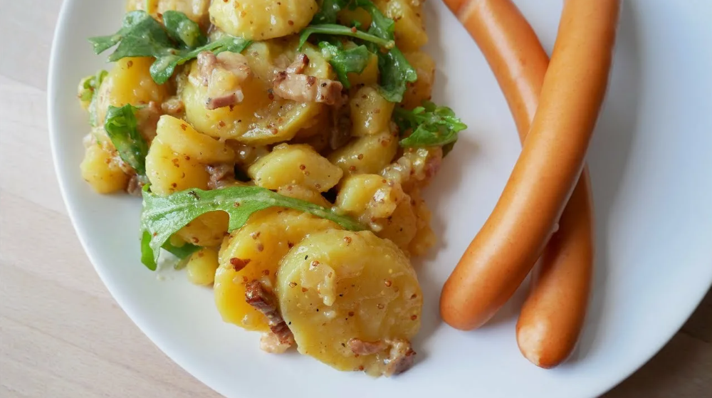 Bockwurst und Kartoffelsalat