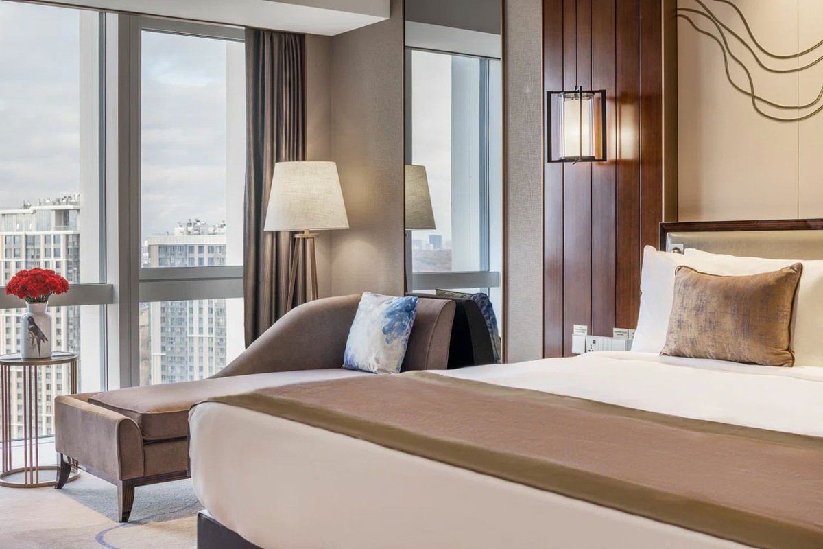 Можно выбрать номер с видом на город или на ботанический сад. Фото: Soluxe Hotel Moscow / Яндекс Путешествия