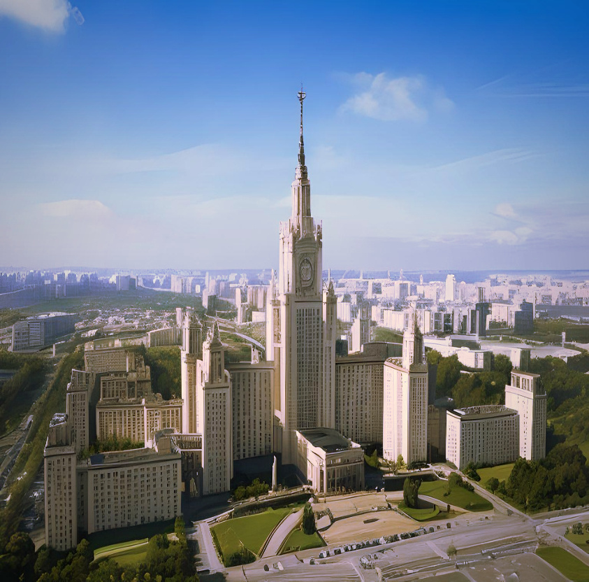 Главное здание МГУ